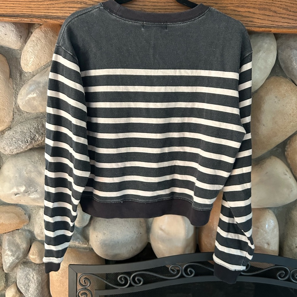 Jcrew Striped Crop Sweater - Picture 5 of 5
